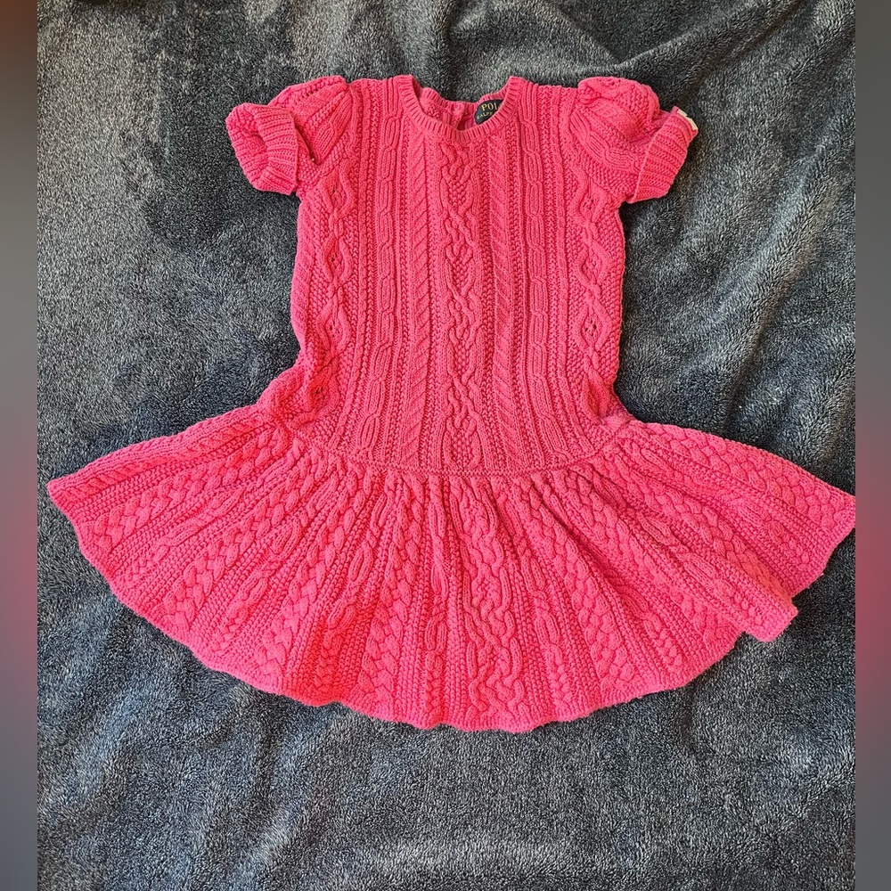🛍️BOGO🛍️4T Polo Ralph Lauren knit dress